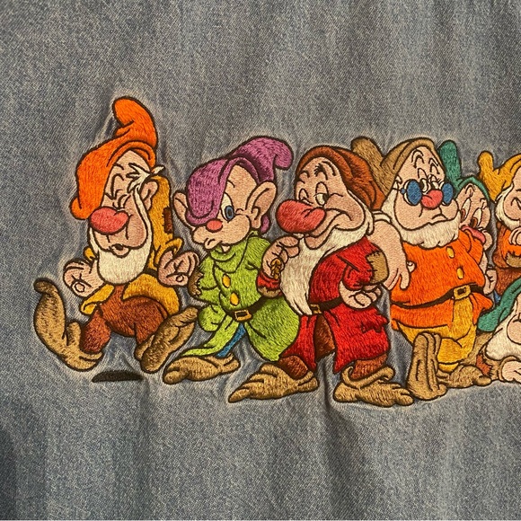 Disney store XL denim button down - Picture 5 of 11